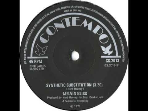 MELVIN BLISS - Synthetic Substitution - CONTEMPO CS 2013 - UK 1973 Funk Soul Breaks
