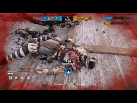 For Honor. Practicing anti ganking with Shinobi Rework. (So Fun!)