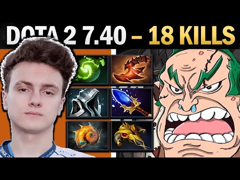 Pudge Pro Mid with Refresher and 23 Kills - Gameplay Dota 2
