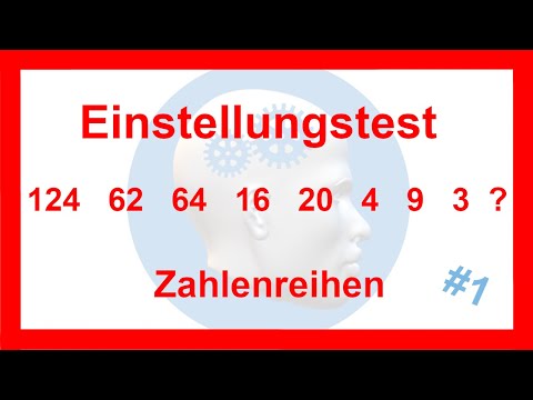 Zahlenreihen üben mit Lösungen - Einstellungstest üben mit Aufgaben, Lösungen und wichtigen Tipps