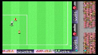 Kevin Keegan's Player Manager (SNES) Gameplay Captured From a Retron 5 in Upscaled 720p HD