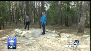 Family cabin stolen from Stevens County property