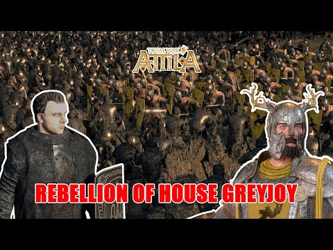 House Greyjoy Ambush King Robert Baratheon - Game Of Thrones Cinematic Battle - 20000 Unit Battle