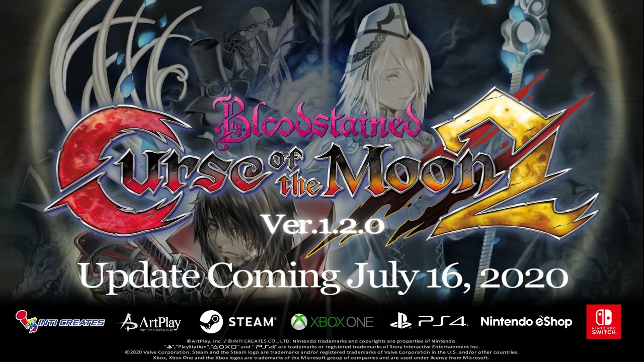 Inti Creates宣佈《血咒之城 月之詛咒 2》將於7月16日推出1.2.0版本更新 Maxresdefault