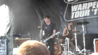 AGAINST ME " DON'T LOSE TOUCH " HD LIVE FROM WARPED TOUR 2011 ST LOUIS 08/03/11