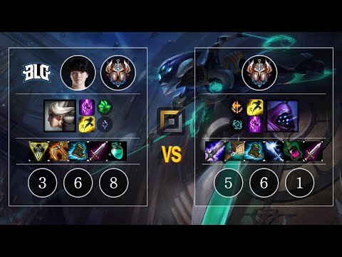 BLG Kingen Camille vs Jax Top - KR Challenger Patch 10.11