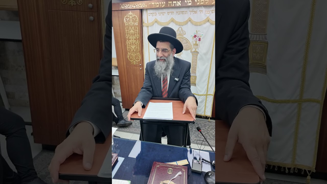 הרב אברהם כהן שליט״א שיעור ״פרשת ויקהל-פקודי״ כ״א באדר התשפ״ו 