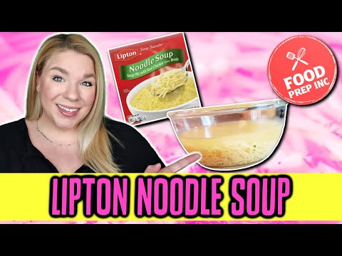 How To Make Lipton Soup Secrets Noodle Soup