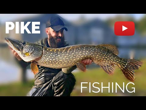Pike Fishing - the last minute run that saved a blank! (River Pike, Norfolk)
