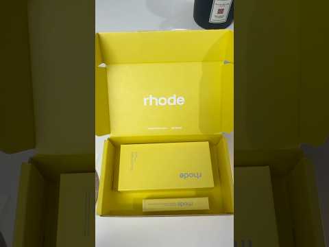 opening rhode new products #haileybiebers #rhodeskin