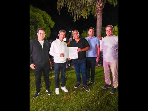 Francisco Fortuna y Matías Torres Cena visitaron Pozo del Molle durante la Segunda Noche de Carnaval