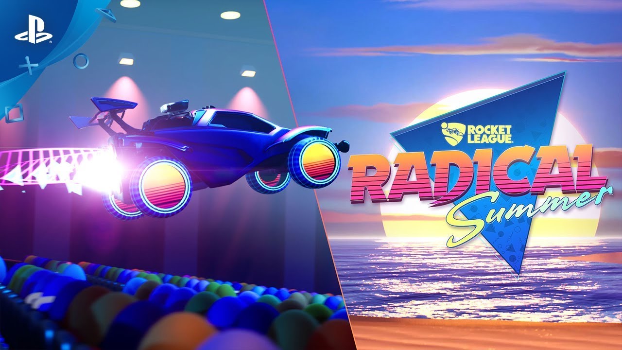 Rocket League fliegt für das Radical Summer-Event zurück in die Vergangenheit