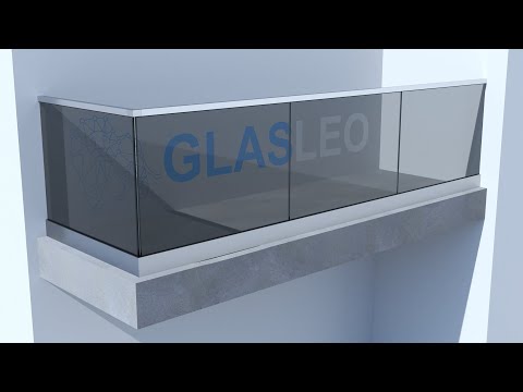 Montagevideo Glasgeländer Profil Strong Top – GLASLEO