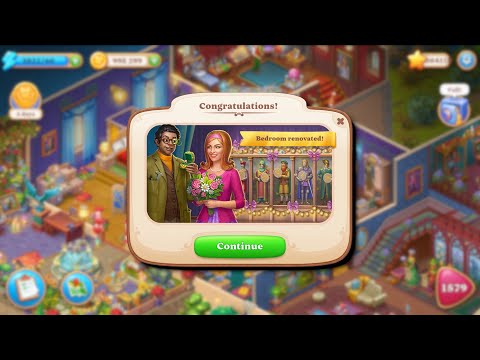 The Bedroom Renovated - Manor Matters New House Gameplay