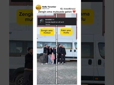 Fakir ama mutlu olsaydın 😅