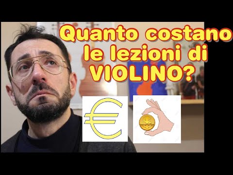 Quanto potresti spendere per le lezioni di #violino? confronto costi #lezioni con altre nazioni.