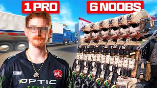 1 JOUEUR PRO vs 6 NOOBS SUR Black Ops 7 : QUI GAGNE ?? (c'était surprenant)