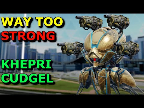 WR - Cudgel Khepri Needs A Nerf | War Robots Gameplay