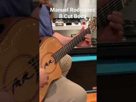Classical Guitar Manuel Rodriguez B Cut Boca Acoustic Electric with Fishman Preamp 2016 Natural image 15