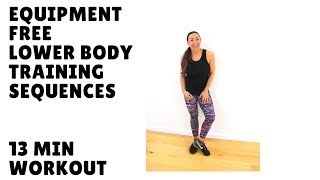 Equipment Free Lower Body Training Sequences