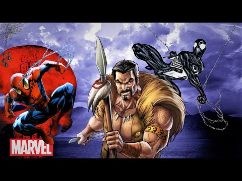 Venom Spiderman vs Kraven the Hunter & the Vermin - The Amazing Spiderman Comics
