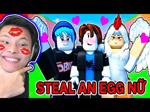 Hoạt Hình Steal an Egg Nhưng Là Con Gái💋😜JayGray Reaction Roblox Animation