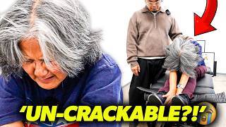 **FIRST TIME HER NECK CRACKED IN 20 YEARS ‼️😱 | Asmr Chiropractic Adjustment | Dr Tubio