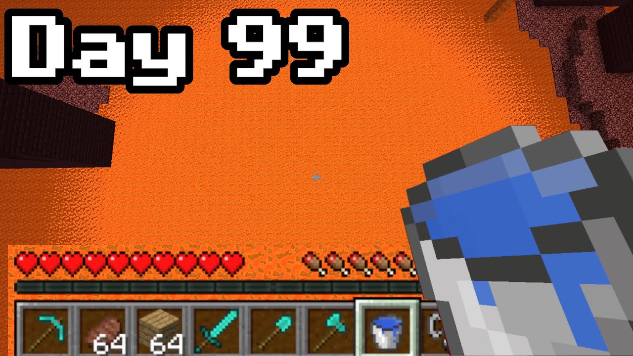 I Made 100 Days Hardcore Minecraft IMPOSSIBLE