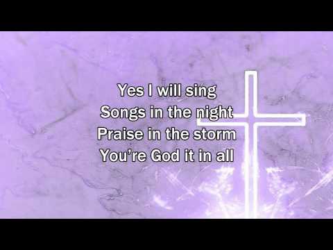 Songs In The Night - Matt Redman (2015 New Worship Song with Lyrics)