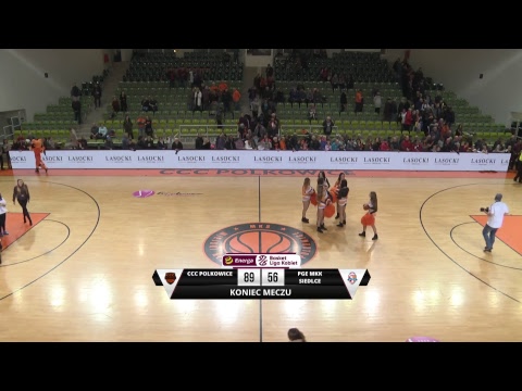 Energa Basket Liga Kobiet: CCC Polkowice - PGE MKK Siedlce - NA ŻYWO