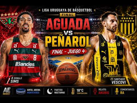 AE Basket | Aguada vs Peñarol | Final Juego 4 | LUB 1-2 | EN VIVO