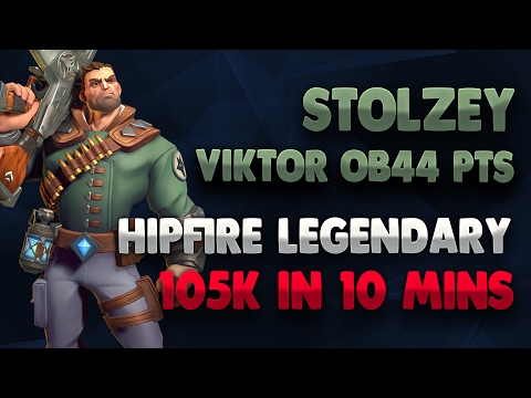 Viktor Hipfire Legendary Full Gameplay – 105K DMG in 10 Mins - stolzey