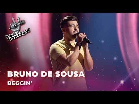 Bruno de Sousa | “Beggin’” | Blind Auditions | The Voice Portugal 2023