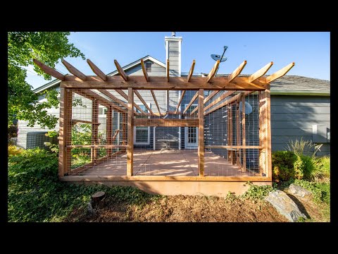 Custom Catio Walkthrough with Cat Topia video
