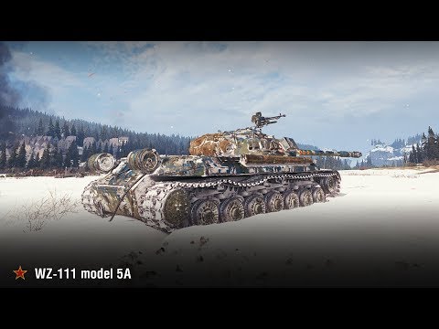 WZ-111 model 5A | 12k+ урона во встречном бою на Эрленберге
