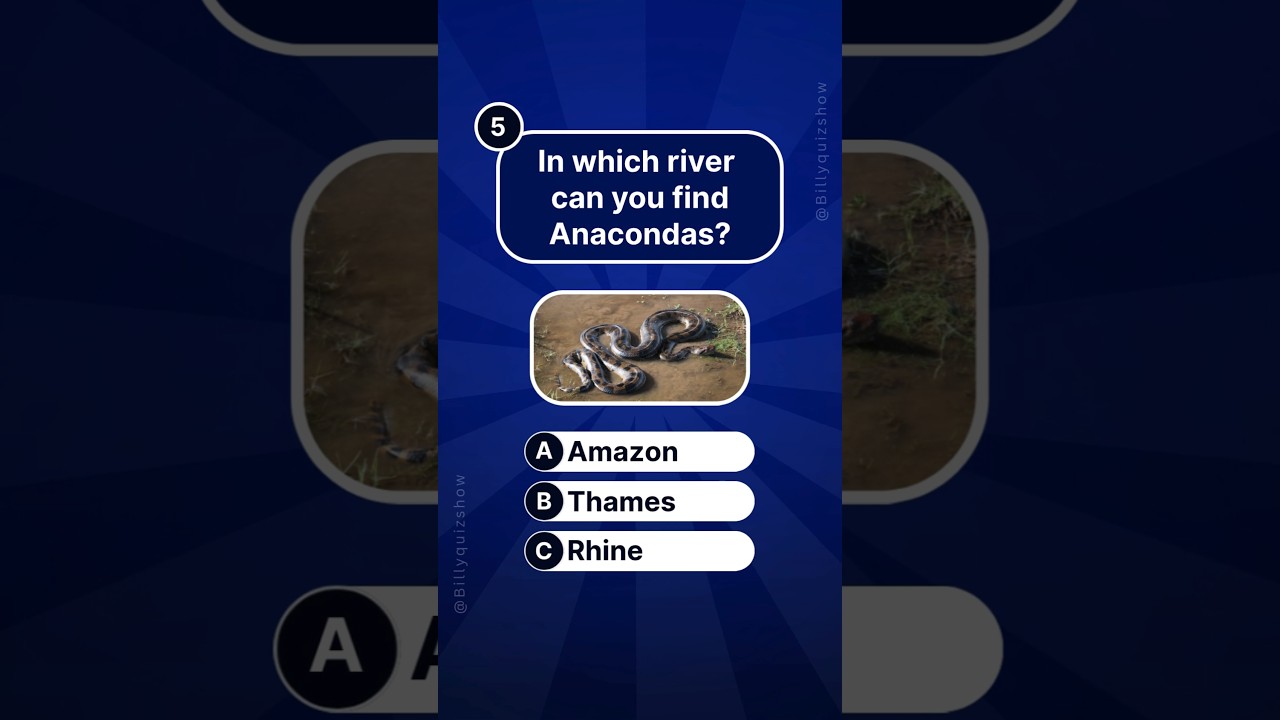 Name These Rivers or Go Back to School! 😂 (Part 2)  #quiz #river #trivia