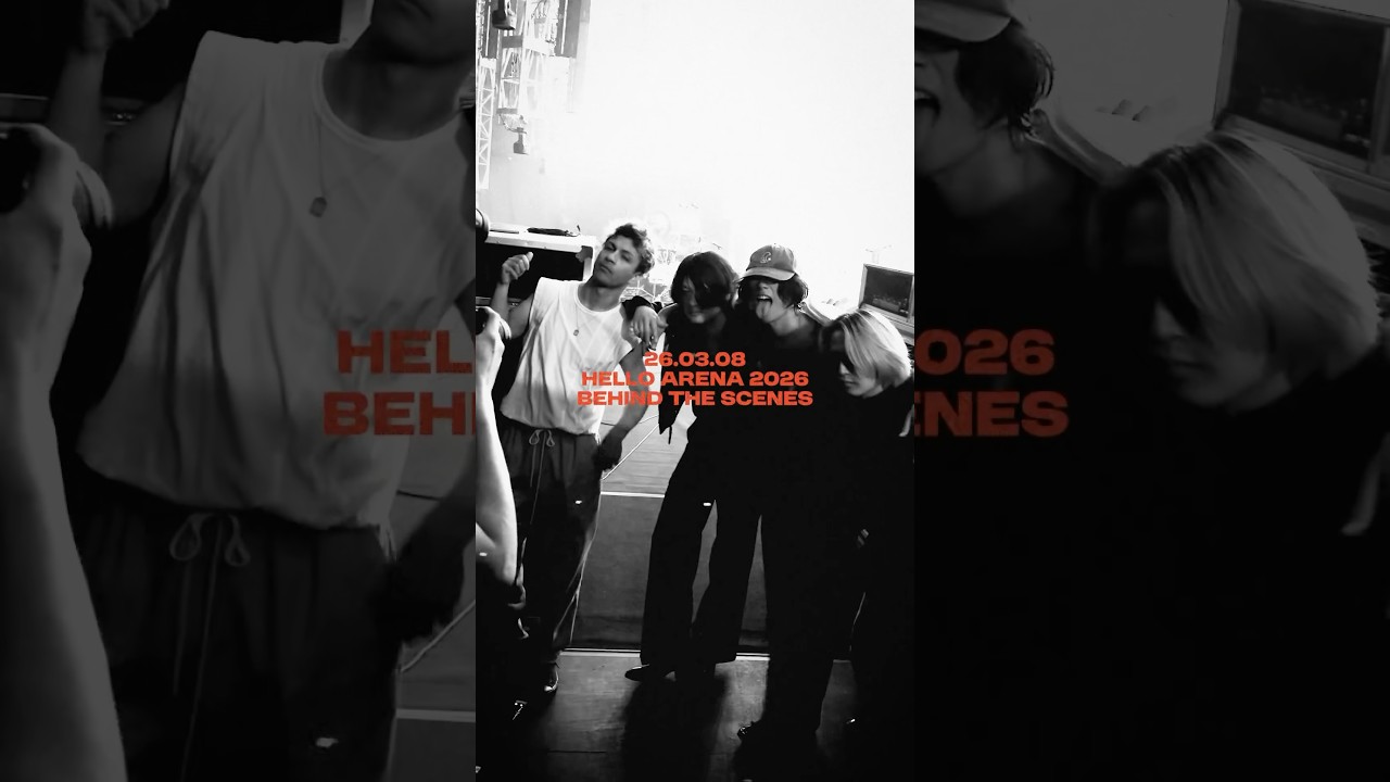Behind the Scenes｜2026.3.8 Hello Arena 2026 #Alexandros #HelloArena