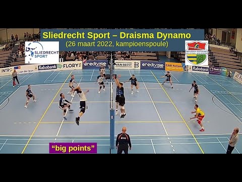2022-03-26 Sliedrecht Sport - Draisma Dynamo (kampioenspoule), "big points" in 7 minuten