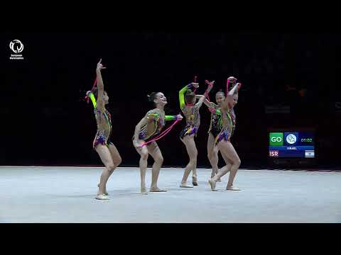 REPLAY - 2023 Rhythmic Europeans - Junior groups 5 ropes FINAL