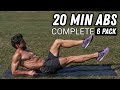 20 Min Complete 6PACK ABS WORKOUT Rowan Row