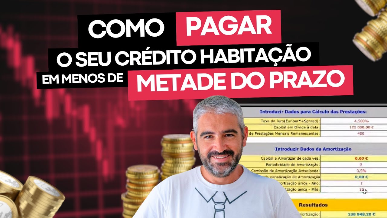 Como pagar o seu crédito habitação em menos de metade do prazo(2023)