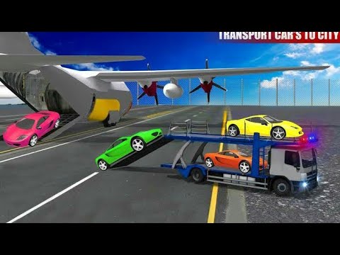Airplane Pilot Car Transporter Simulator Android Gameplay