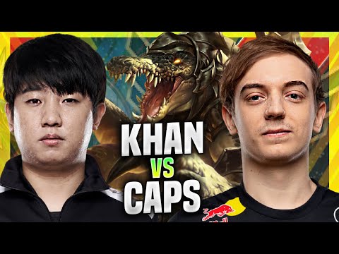 KHAN VS CAPS ( MSI BOOTCAMP ) - DK Khan Plays Renekton Mid vs G2 Caps Orianna!