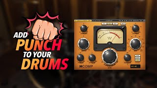 Video thumbnail for 3 COMPRESSION TRICKS to add PUNCH to your Drums with the WAVES H-COMP by Chris Selim - Mixdown Online