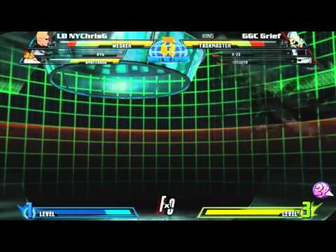 Face Off 9/22 Marvel vs Capcom 3 Winners Finals ChrisG vs Grief