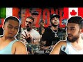 CANADIANS REACT TO ITALIAN RAP - RHOVE & SHIVA - LA ZONE CANADIANS REACT TO ITALIAN RAP - RHOVE & SHIVA - LA ZONE
