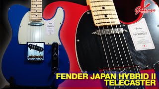 Video thumbnail for Fender Japan Hybrid II Telecaster Made in Japan by Gooswyn Guitars