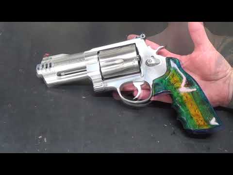 Making wood grips for a Smith & Wesson 500
