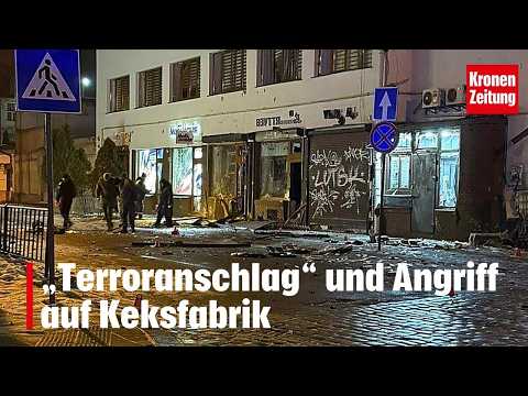 “Terrorist attack” and attack on cookie factory I krone.tv NEWS