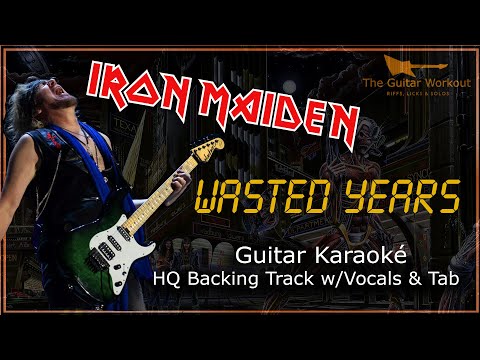 Iron Maiden - Wasted Years (con voz) Backing Track